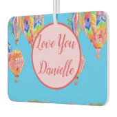 Heißluftballon Wasserfarben-Balloons Autolufterfrischer (Links)