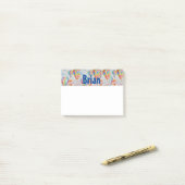 Heißluftballon Wasserfarben Mens Post Notizen (Auf Schreibtisch)