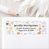 Heißluftballon Wasserfarben Muster (Insitu)