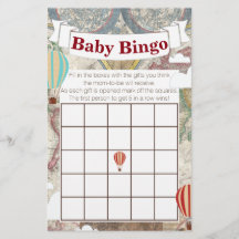 Heißluftballon & Weltkarte Vintager Reisender Bing