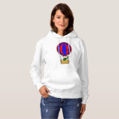 Heißluftballon Womens Hoodie (Vorne ganz)