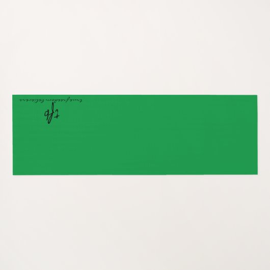 Heißluftballon Yogamatte (Rückseite (Horizontal))