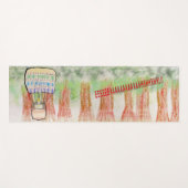 Heißluftballon Yogamatte (Vorderseite (Horizontal))