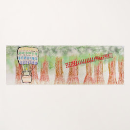 Heißluftballon Yogamatte