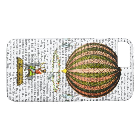 Heißluftballon Zephire 2 Case-Mate iPhone Hülle (Rückseite (Horizontal))