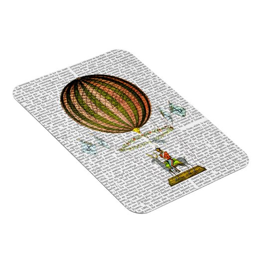 Heißluftballon Zephire 2 Magnet (Rechte Seite)