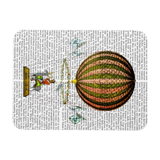 Heißluftballon Zephire 2 Magnet (Horizontal)