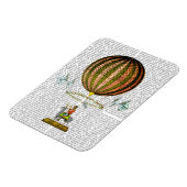 Heißluftballon Zephire 2 Magnet (Linke Seite)