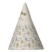 Heißluftballon zum ersten Geburtstag Partyhut (Rechts)