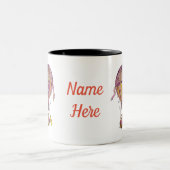 Heißluftballon Zweifarbige Tasse (Mittel)