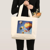 Heißluftballone Jumbo Stoffbeutel (Vorderseite (Produkt))