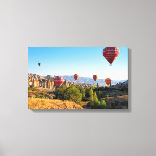 Heißluftballone Leinwanddruck