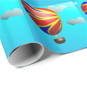 Heißluftballonfahrt Geschenkpapier (Rolleneckpunkt)
