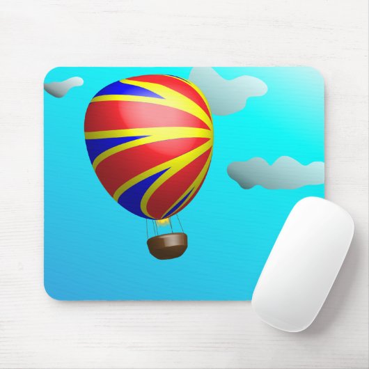 Heißluftballonfahrt Mousepad (Mit Mouse)