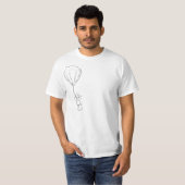 Heißluftballonfarbe T-Shirt (Vorne ganz)