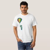 Heißluftballonfarbe T-Shirt (Vorne ganz)
