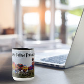Heißluftballonfestival 2024 zweifarbige tasse