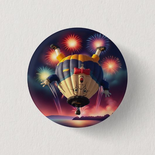 Heissluftballonfestival Button (Vorderseite)