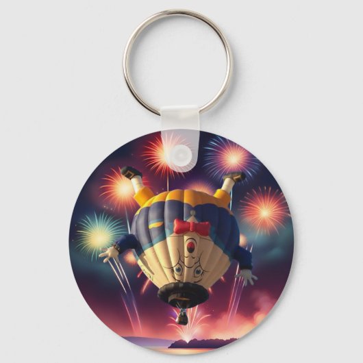 Heissluftballonfestival Schlüsselanhänger (Vorderseite)