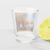 Heissluftballonfestival Schnapsglas (Rückseite)