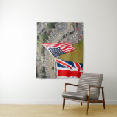 Heißluftballonflug über Bad. Wandteppich (Beispiel)