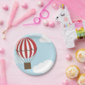Heißluftballonplatte Pappteller (Party)