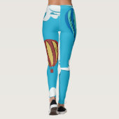 Heißluftballons auf Leggings (Rückseite)