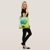 Heißluftballons aus Steampunk mit Schiff Green Tasche (Am Model)