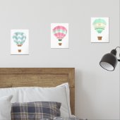 Heißluftballons Bilderwand Sets (Schlafzimmer)