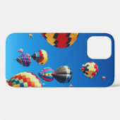 Heißluftballons Blue Sky Case-Mate iPhone Hülle (Rückseite (Horizontal))