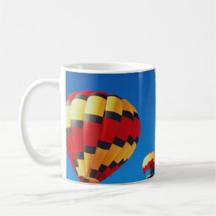 Heißluftballons Blue Sky Kaffeetasse