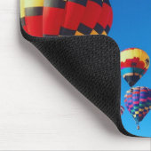 Heißluftballons Blue Sky Mousepad (Ecke)