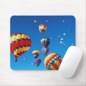Heißluftballons Blue Sky Mousepad (Mit Mouse)