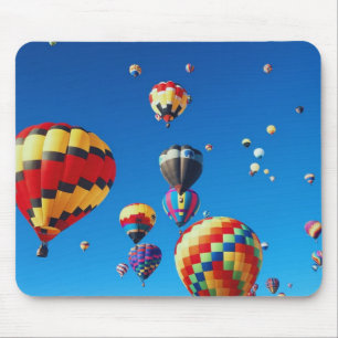 Heißluftballons Blue Sky Mousepad