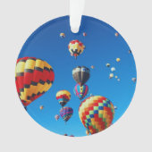 Heißluftballons Blue Sky Ornament (Vorderseite)