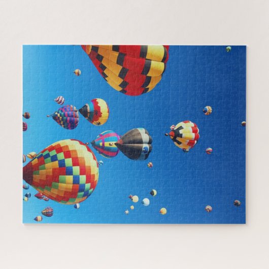 Heißluftballons Blue Sky Puzzle (Horizontal)