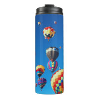 Heißluftballons Blue Sky