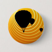 Heißluftballons Button (Vorderseite)