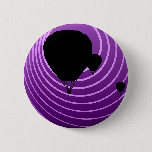 Heißluftballons Button (Vorderseite)