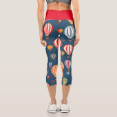 Heißluftballons Capri Leggings (Rückseite)