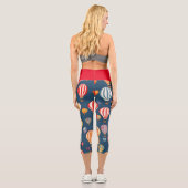 Heißluftballons Capri Leggings (Rückseite)