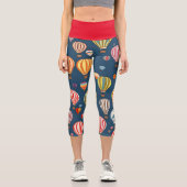 Heißluftballons Capri Leggings (Vorderseite)