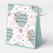 Heißluftballons Favor Box Geschenkschachtel (Rückseite)