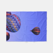 Heißluftballons Fleecedecke (Vorderseite (Horizontal))