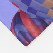 Heißluftballons Fleecedecke (Ecke)