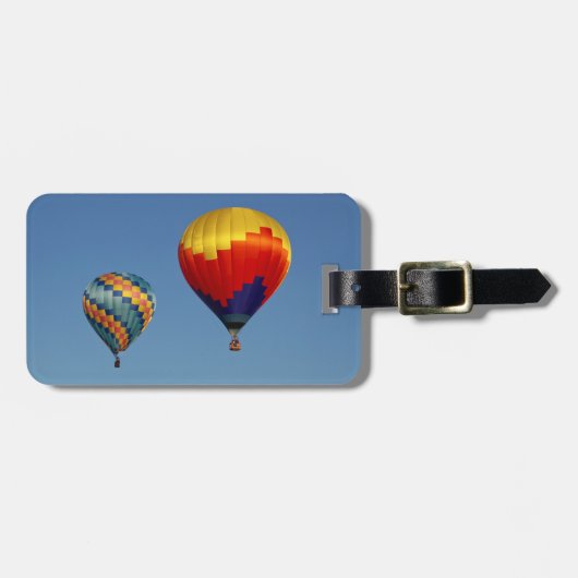 Heißluftballons Gepäckanhänger (Vorderseite horizontal)