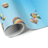 Heißluftballons Geschenkpapier (Rolleneckpunkt)