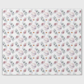 Heißluftballons Geschenkpapier (Flach)