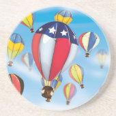 Heißluftballons Getränkeuntersetzer (Vorne)