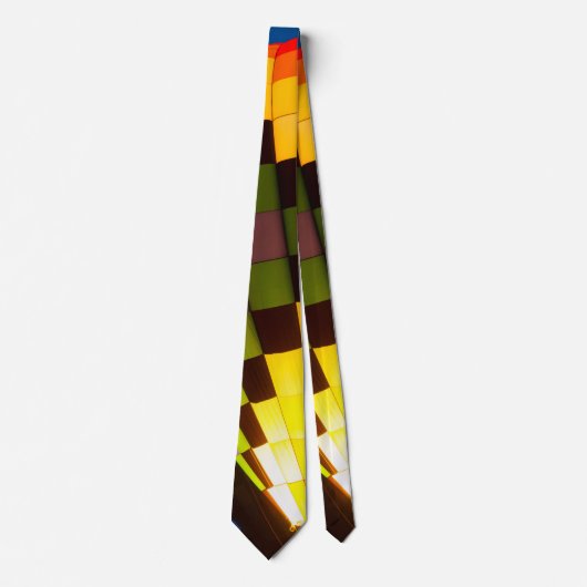 Heißluftballons Glow Neck Tie Krawatte (Vorderseite)